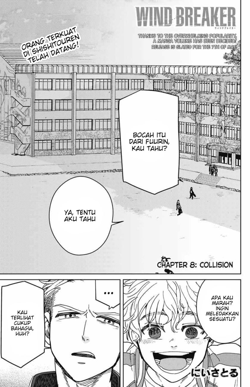 Wind Breaker (NII Satoru) Chapter 8 - halaman 2