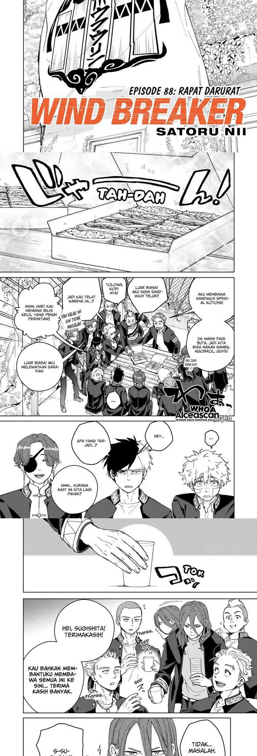 Wind Breaker (NII Satoru) Chapter 88 - halaman 8