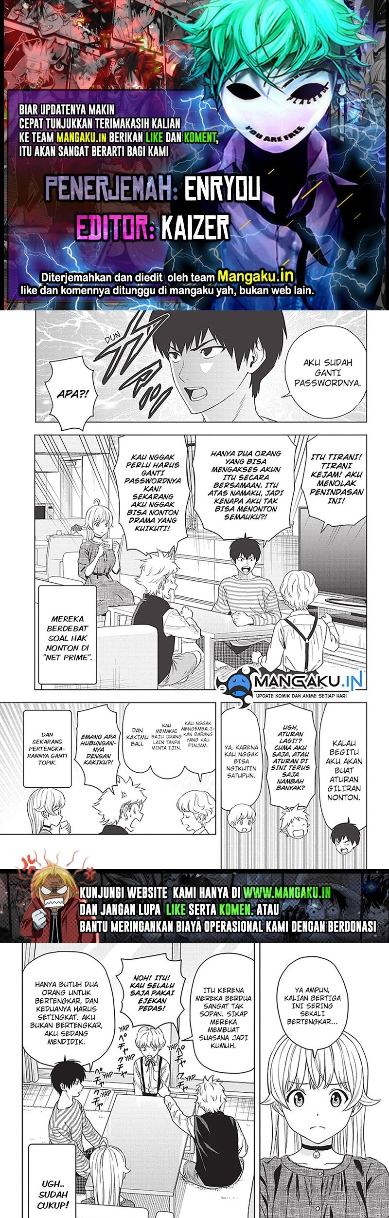 Witch Watch Chapter 101 - halaman 1