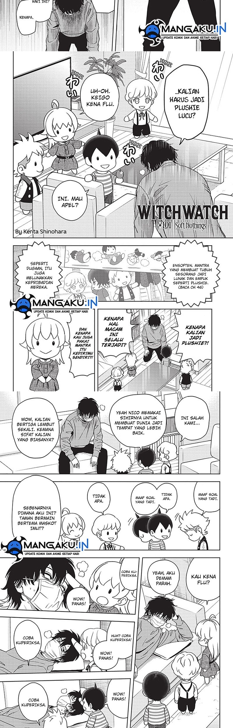 Witch Watch Chapter 101 - halaman 3