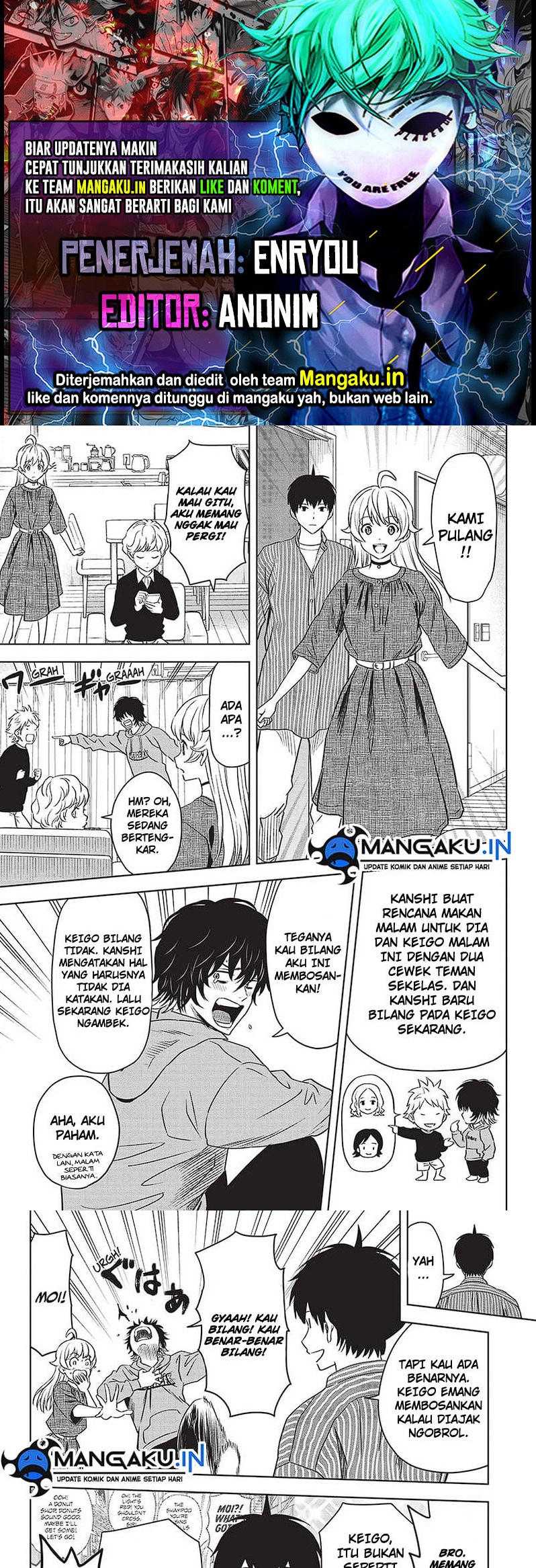 Witch Watch Chapter 105 - halaman 1