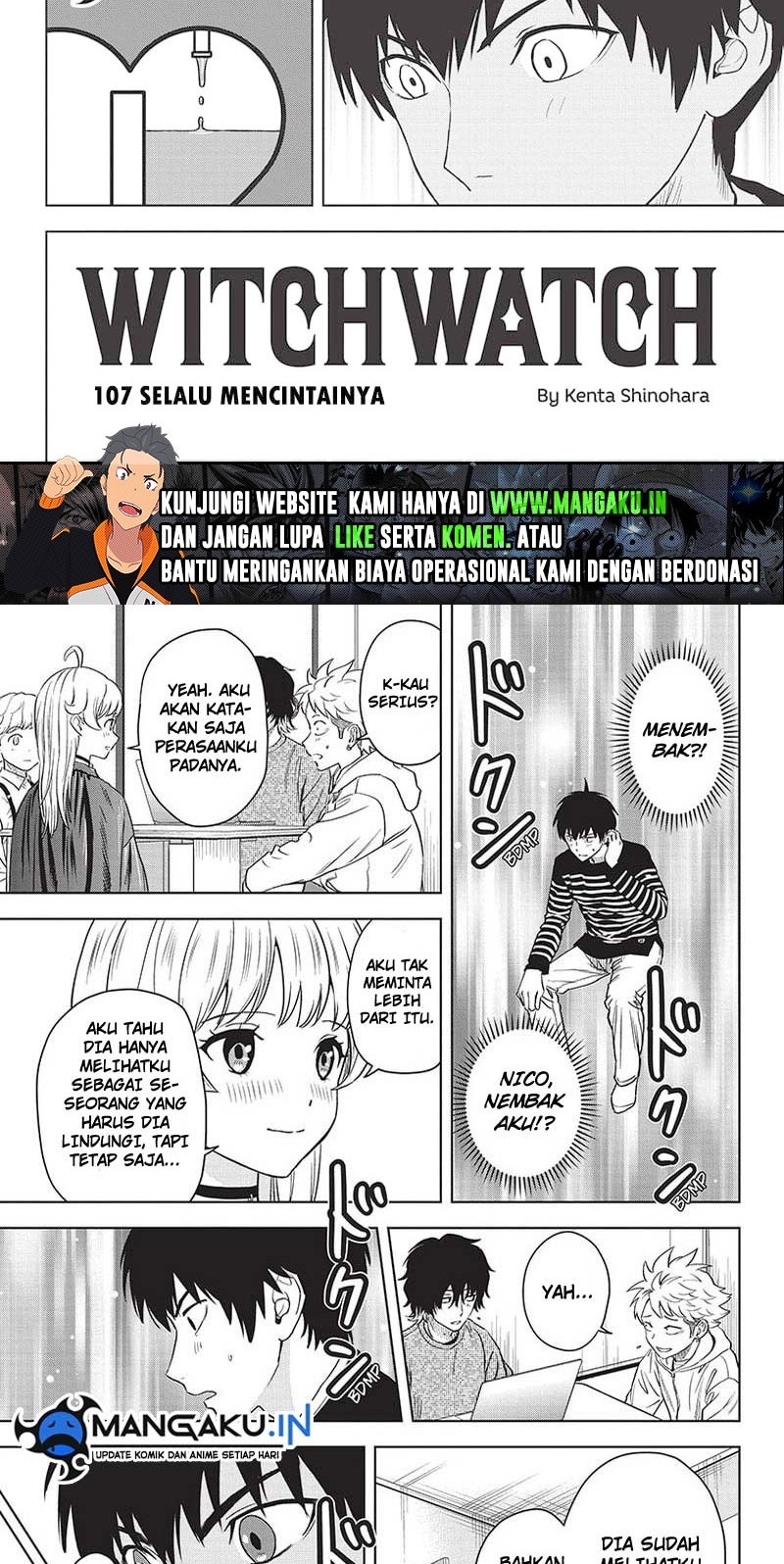 Witch Watch Chapter 107 - halaman 2