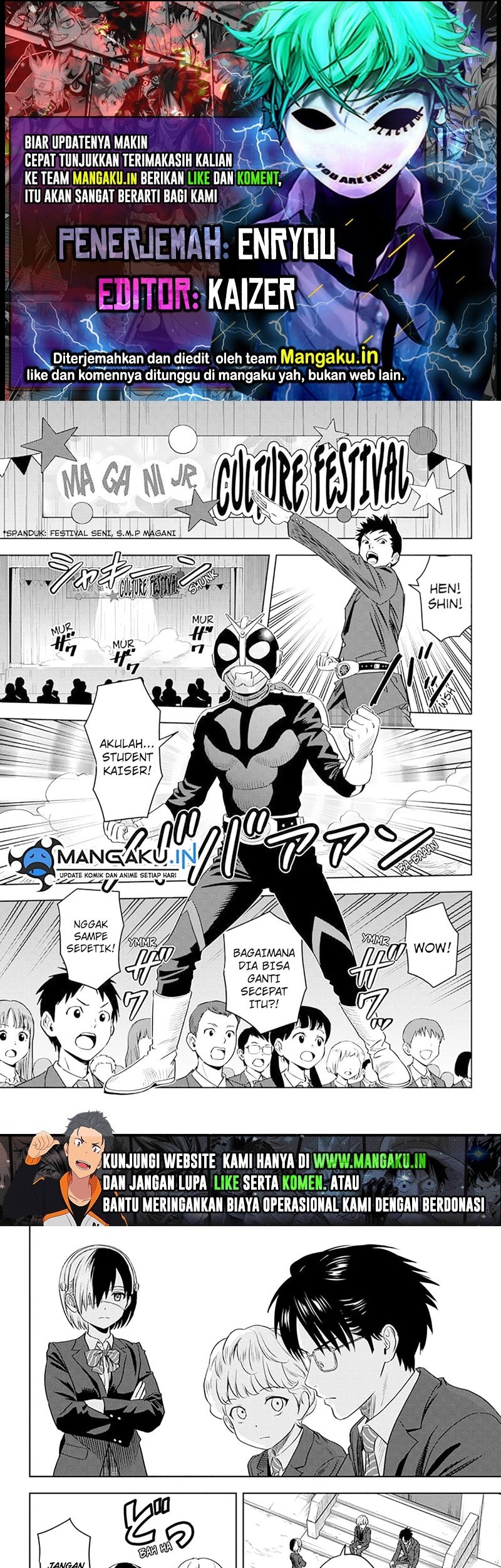 Witch Watch Chapter 110 - halaman 1