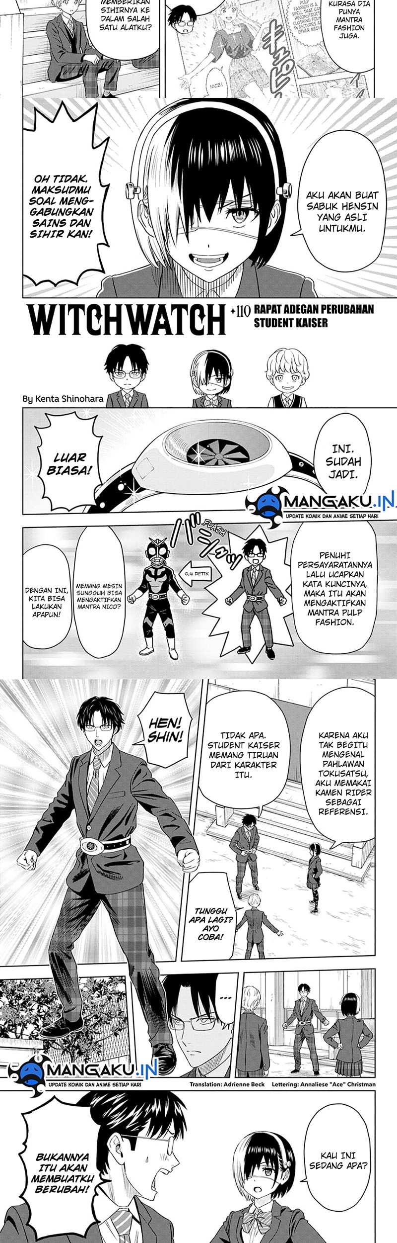 Witch Watch Chapter 110 - halaman 3