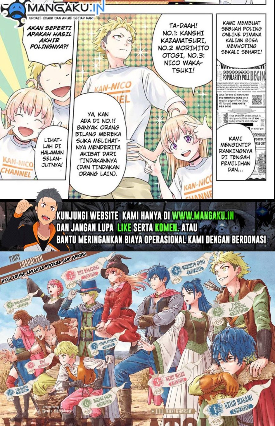 Witch Watch Chapter 111 - halaman 2
