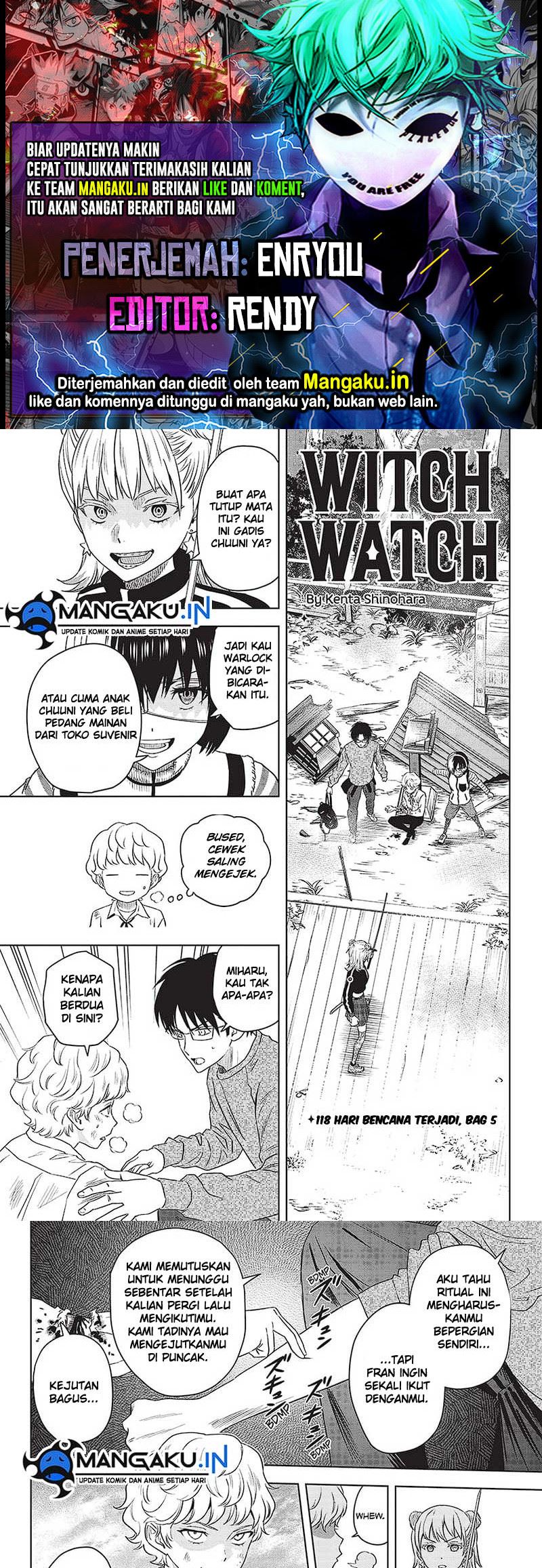 Witch Watch Chapter 118 - halaman 1