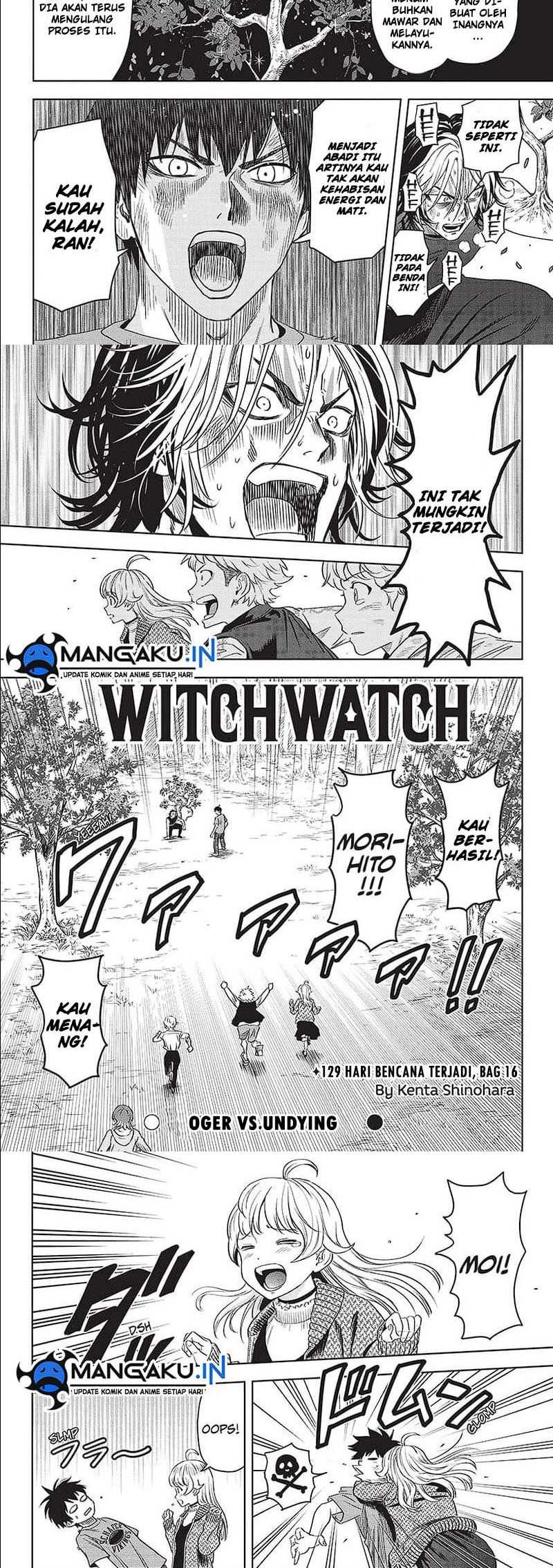 Witch Watch Chapter 129 - halaman 2