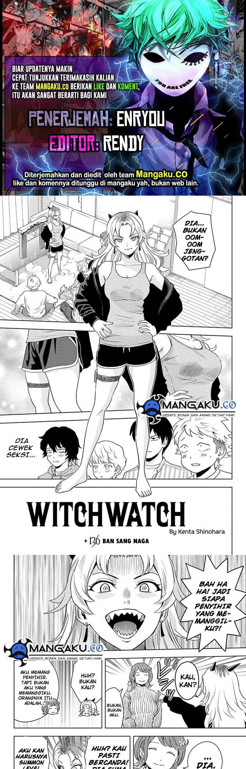 Witch Watch Chapter 136 - halaman 1
