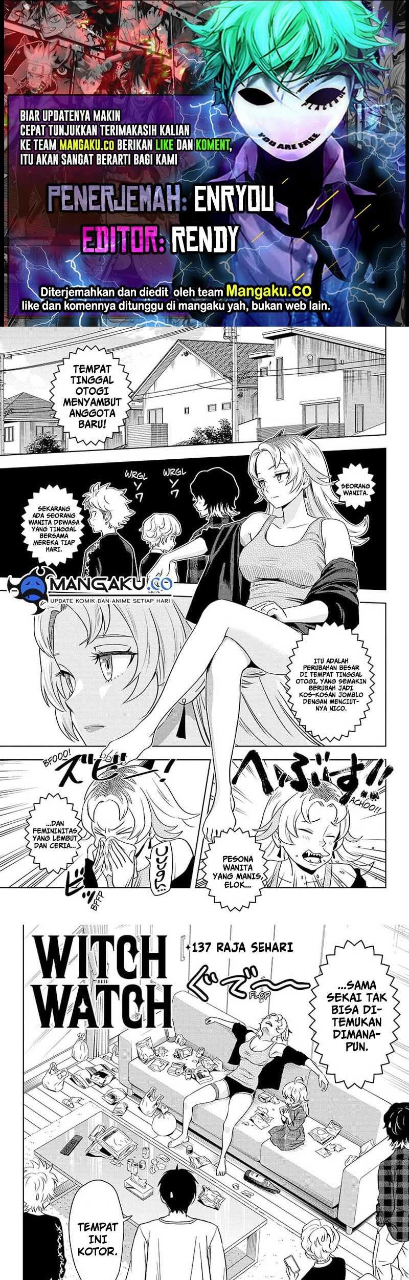 Witch Watch Chapter 137 - halaman 1