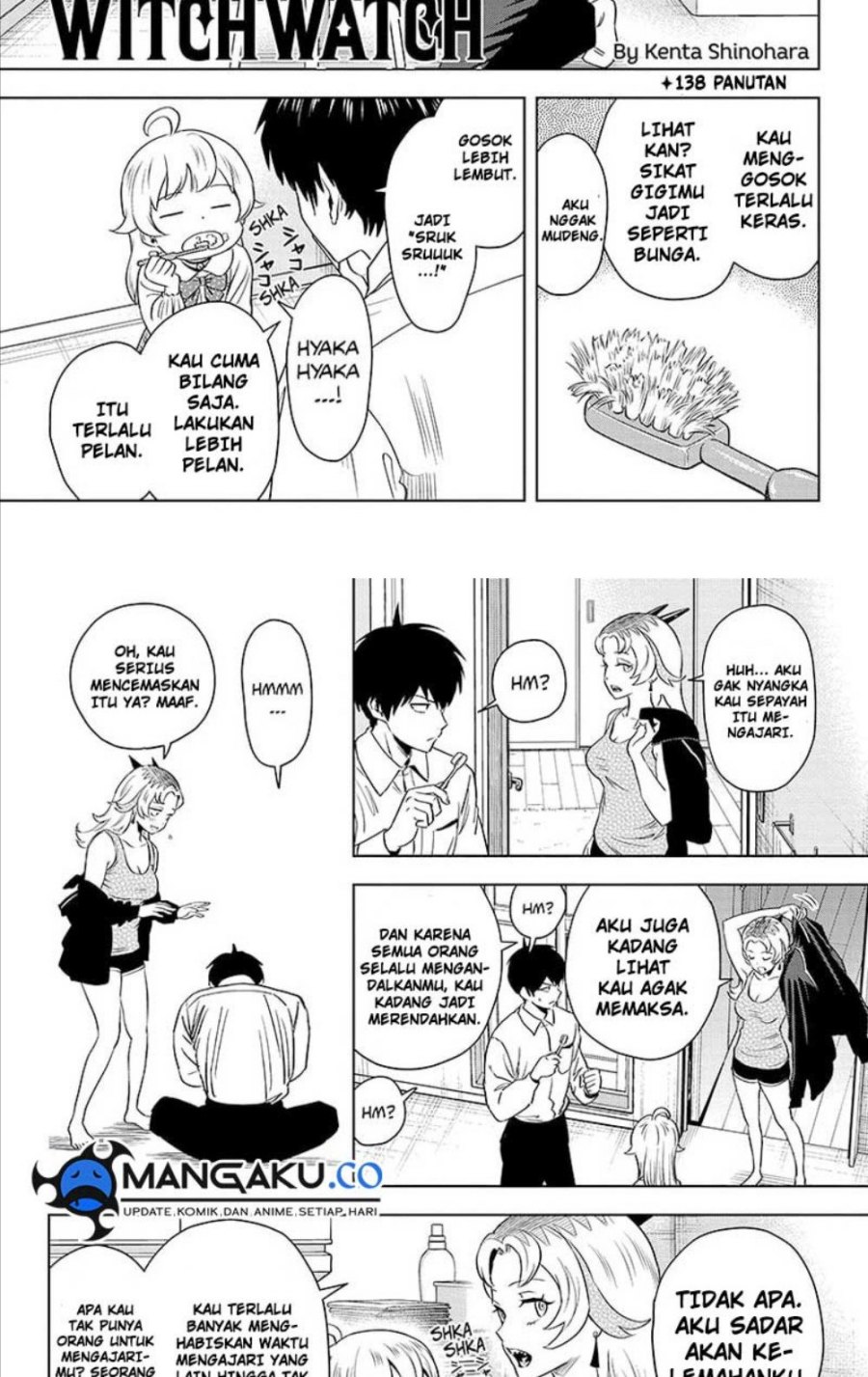 Witch Watch Chapter 138 - halaman 2