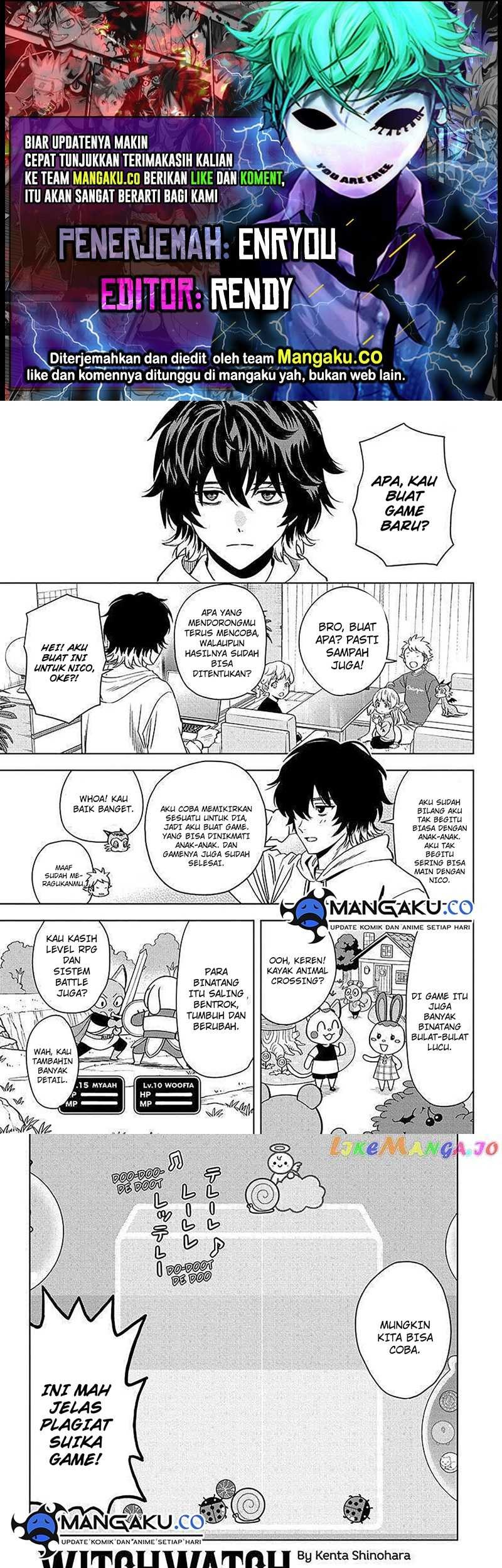 Witch Watch Chapter 139 - halaman 1
