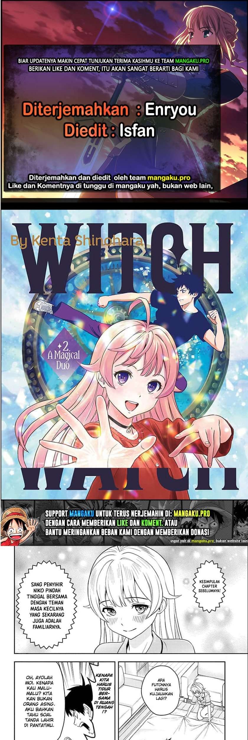 Witch Watch Chapter 2 - halaman 1