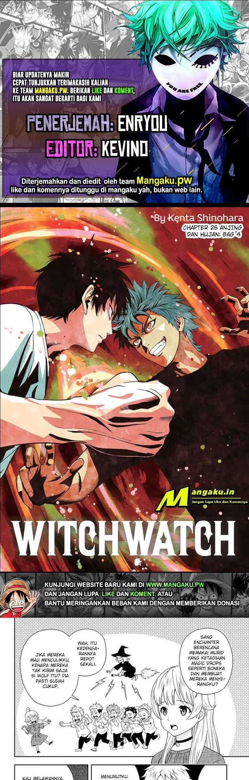 Witch Watch Chapter 25 - halaman 1