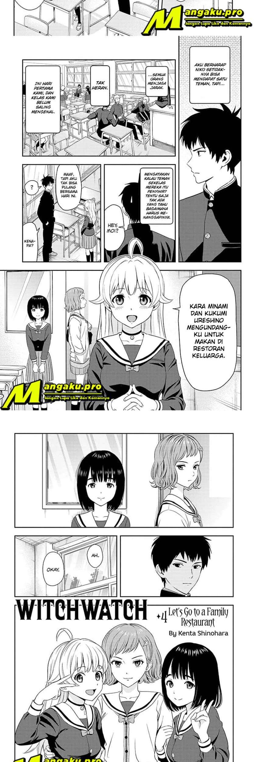 Witch Watch Chapter 4 - halaman 3
