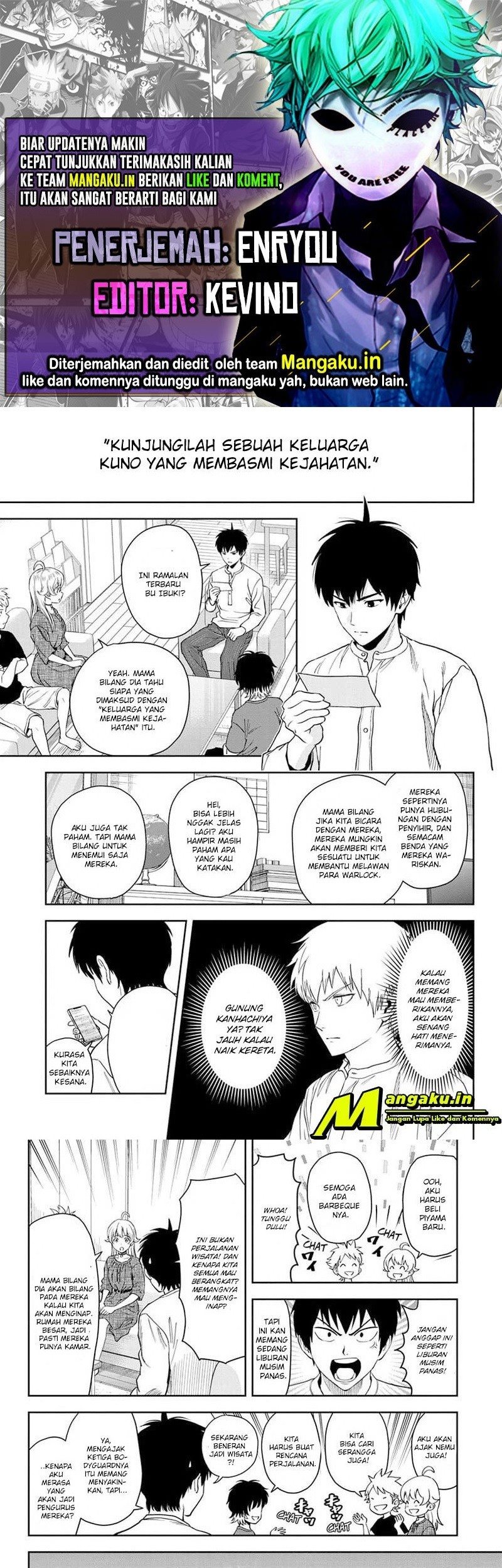 Witch Watch Chapter 42 - halaman 1