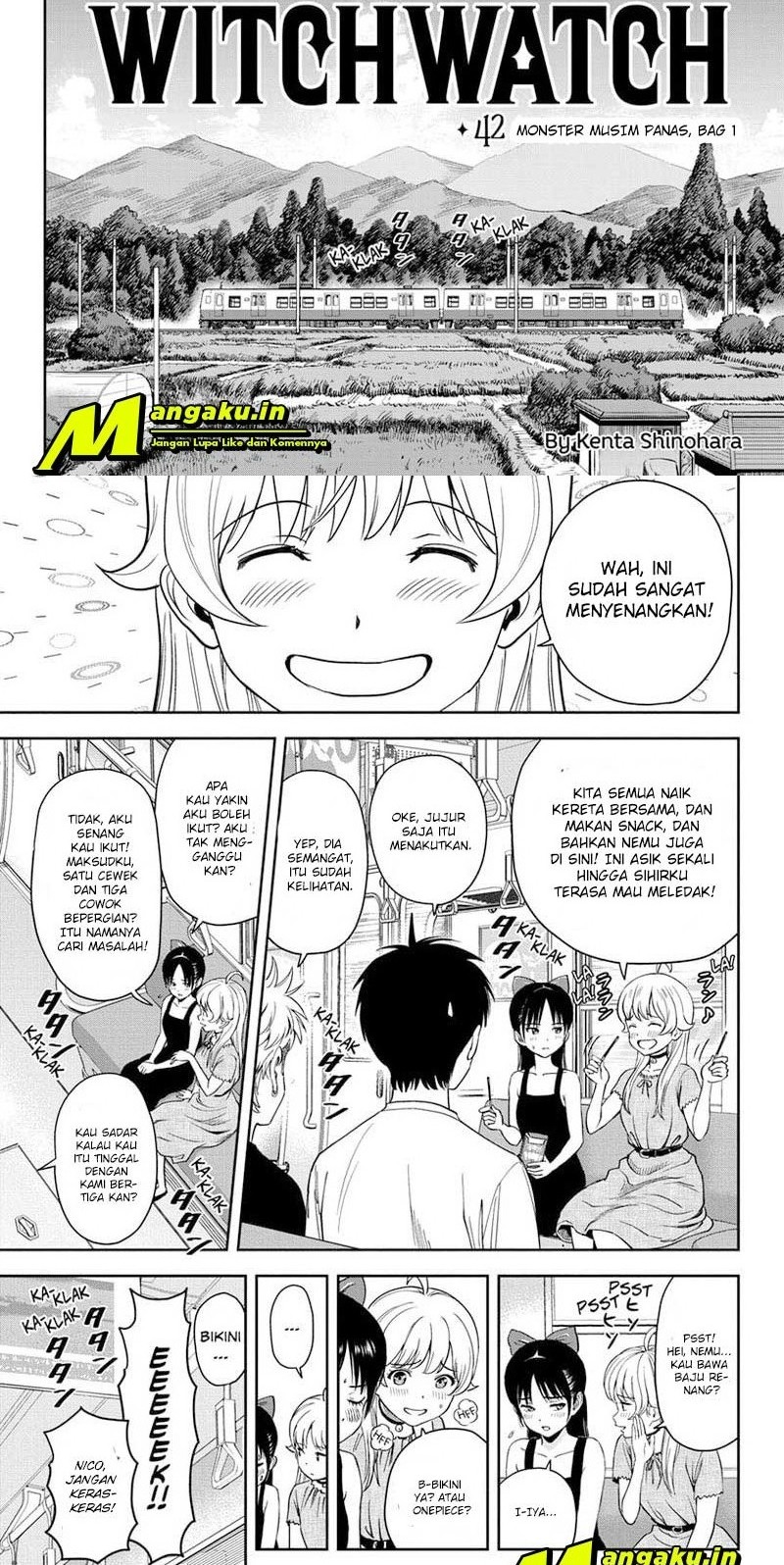 Witch Watch Chapter 42 - halaman 2