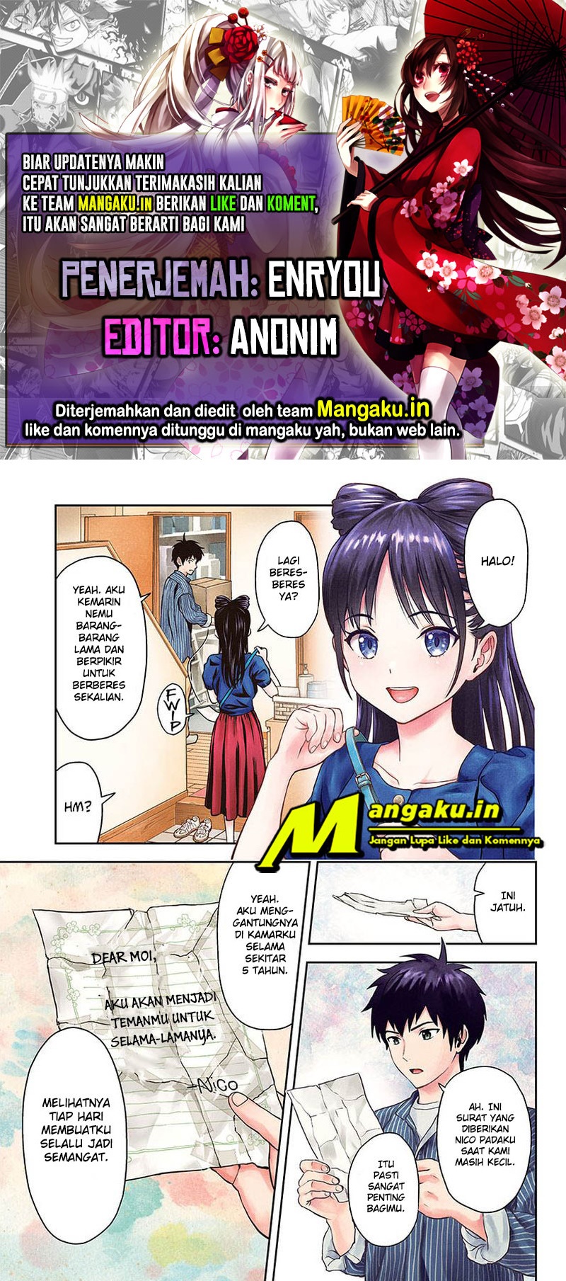 Witch Watch Chapter 61 - halaman 1