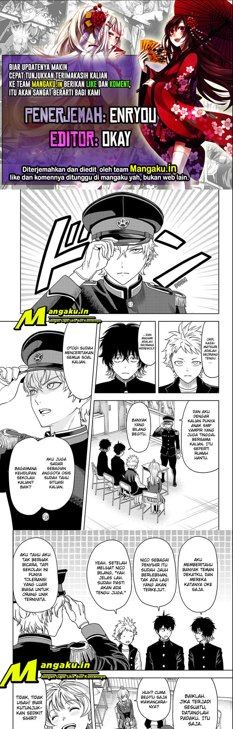 Witch Watch Chapter 65 - halaman 1