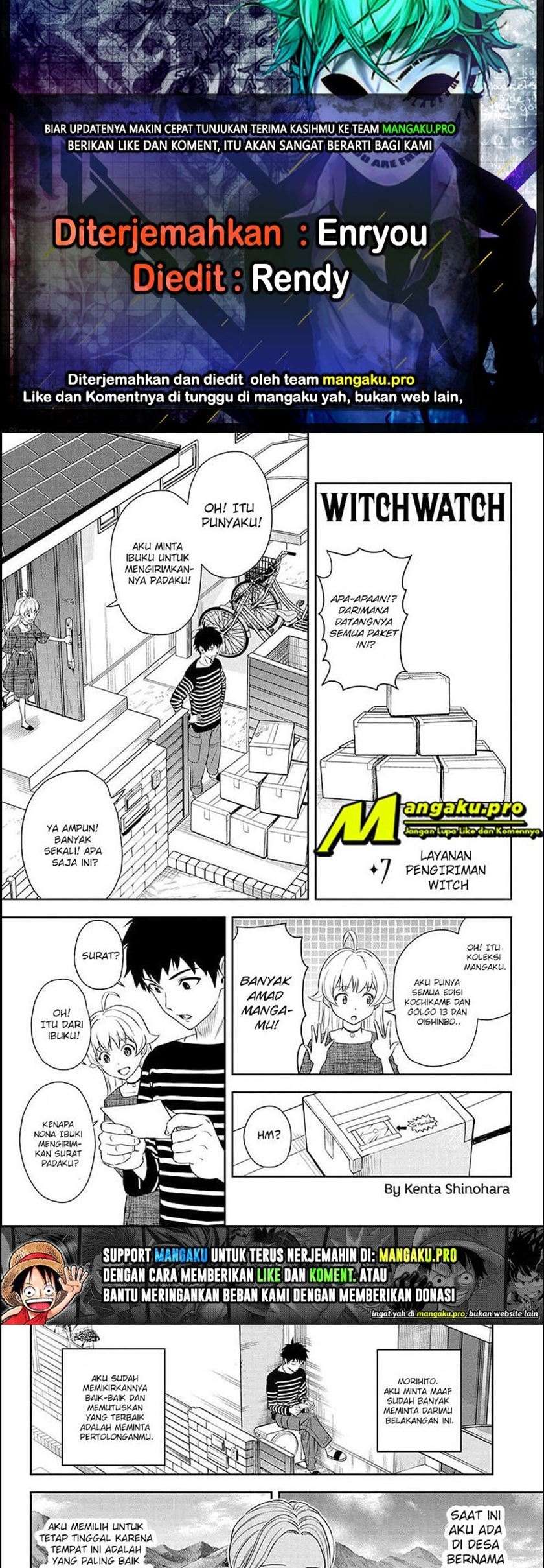 Witch Watch Chapter 7 - halaman 1