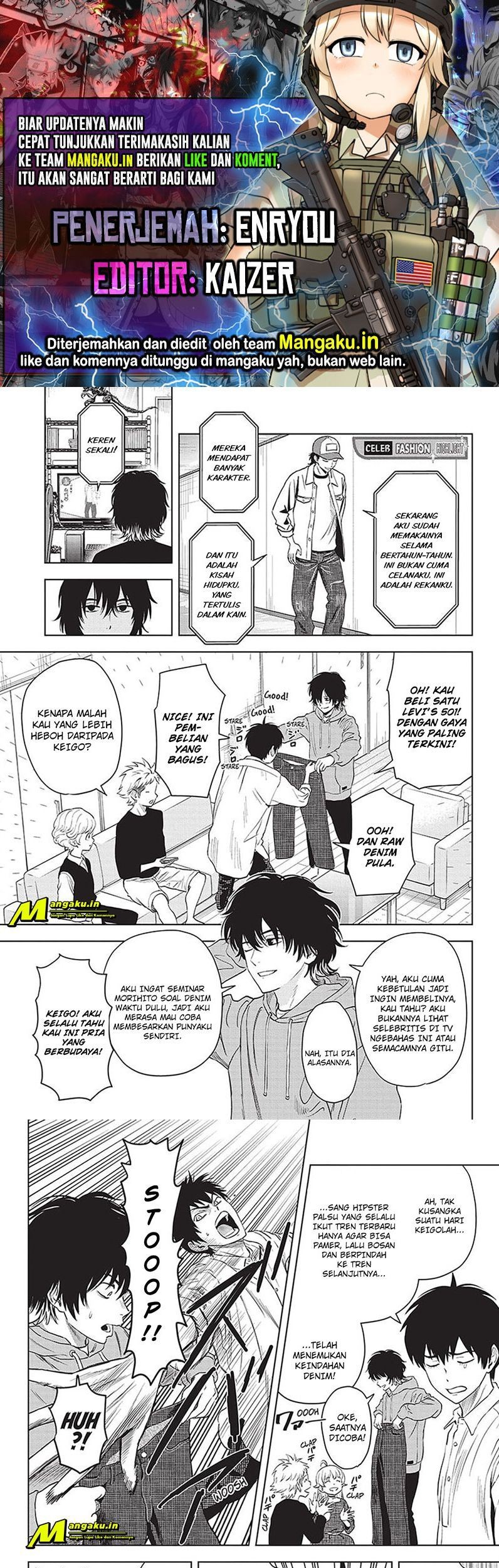 Witch Watch Chapter 76 - halaman 1