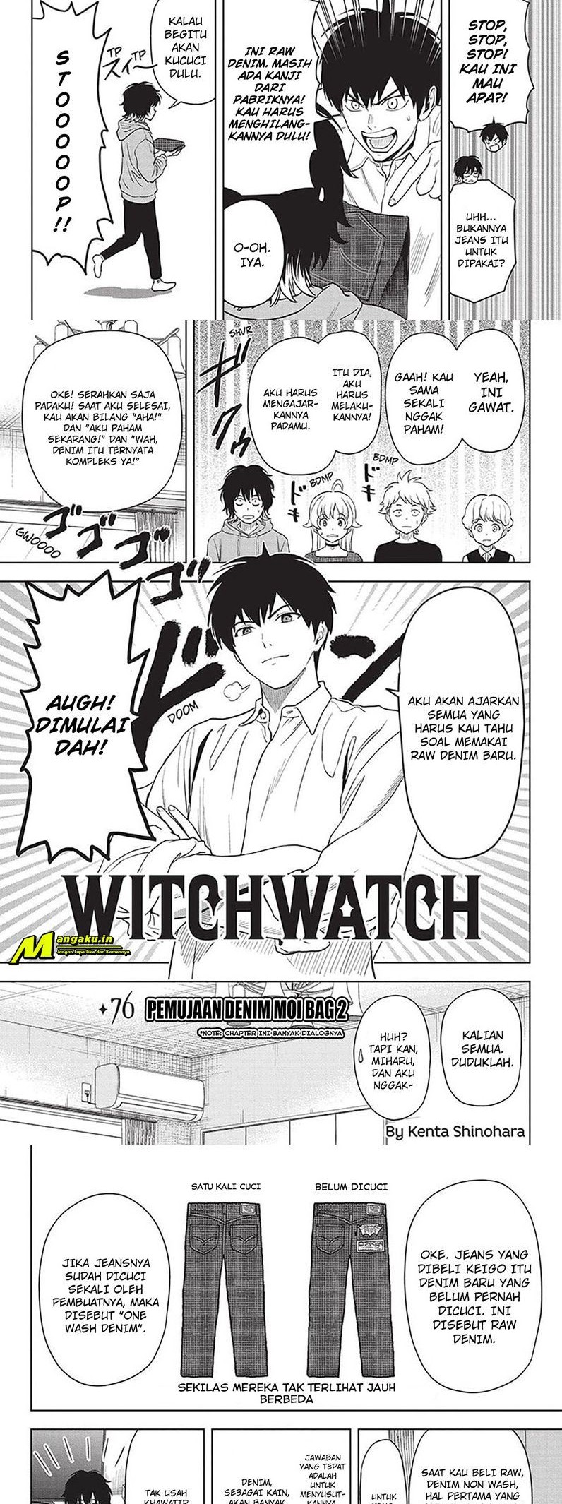 Witch Watch Chapter 76 - halaman 2
