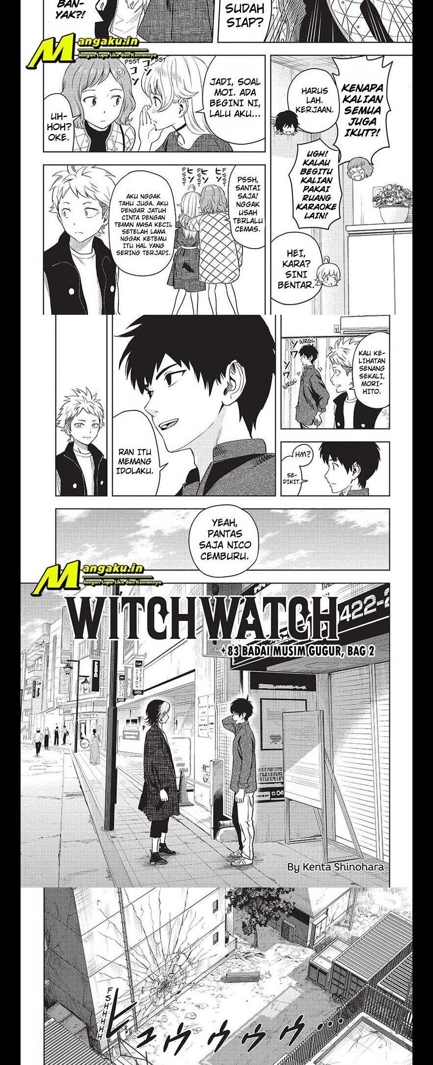 Witch Watch Chapter 83 - halaman 4