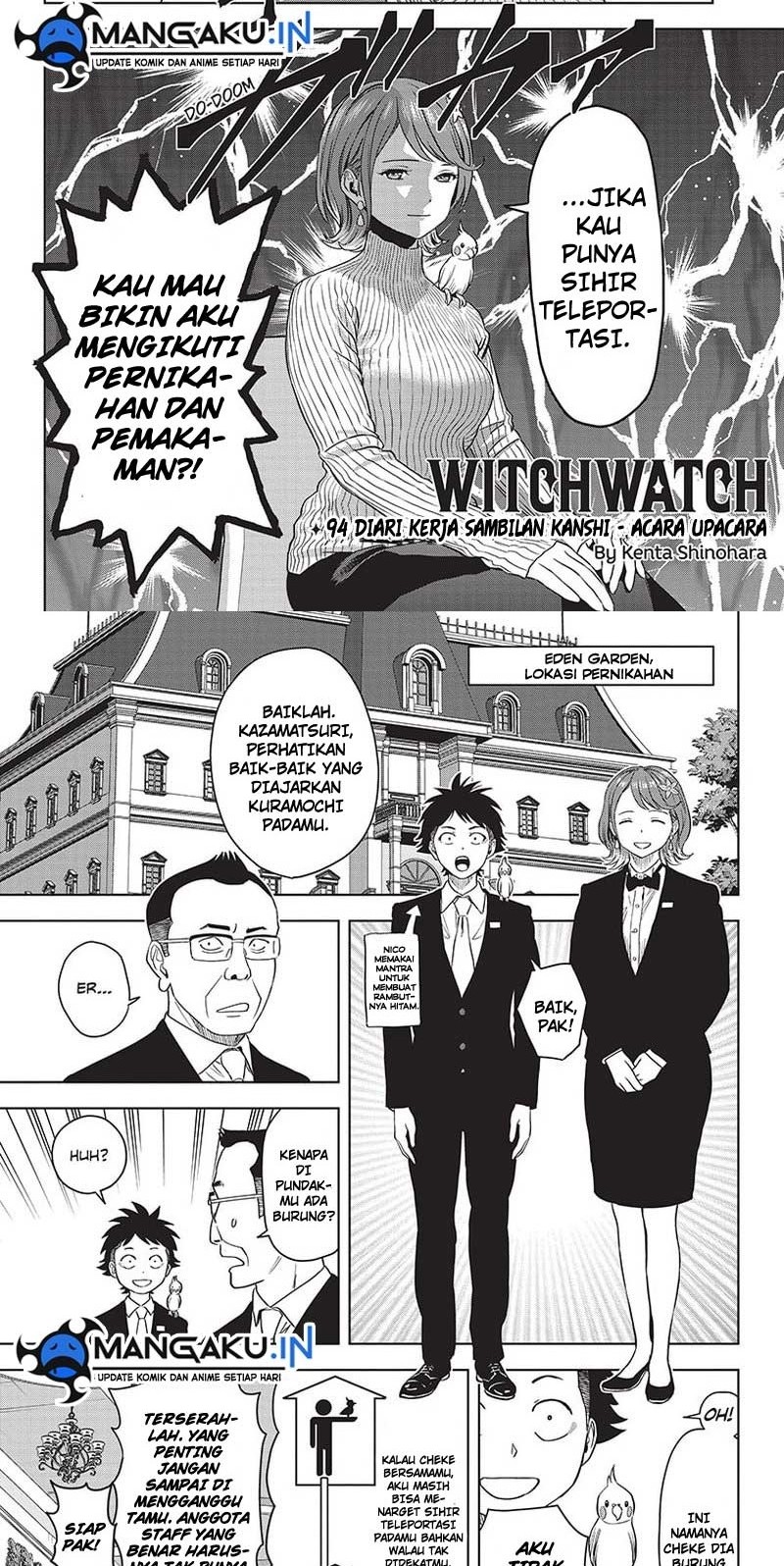 Witch Watch Chapter 94 - halaman 2