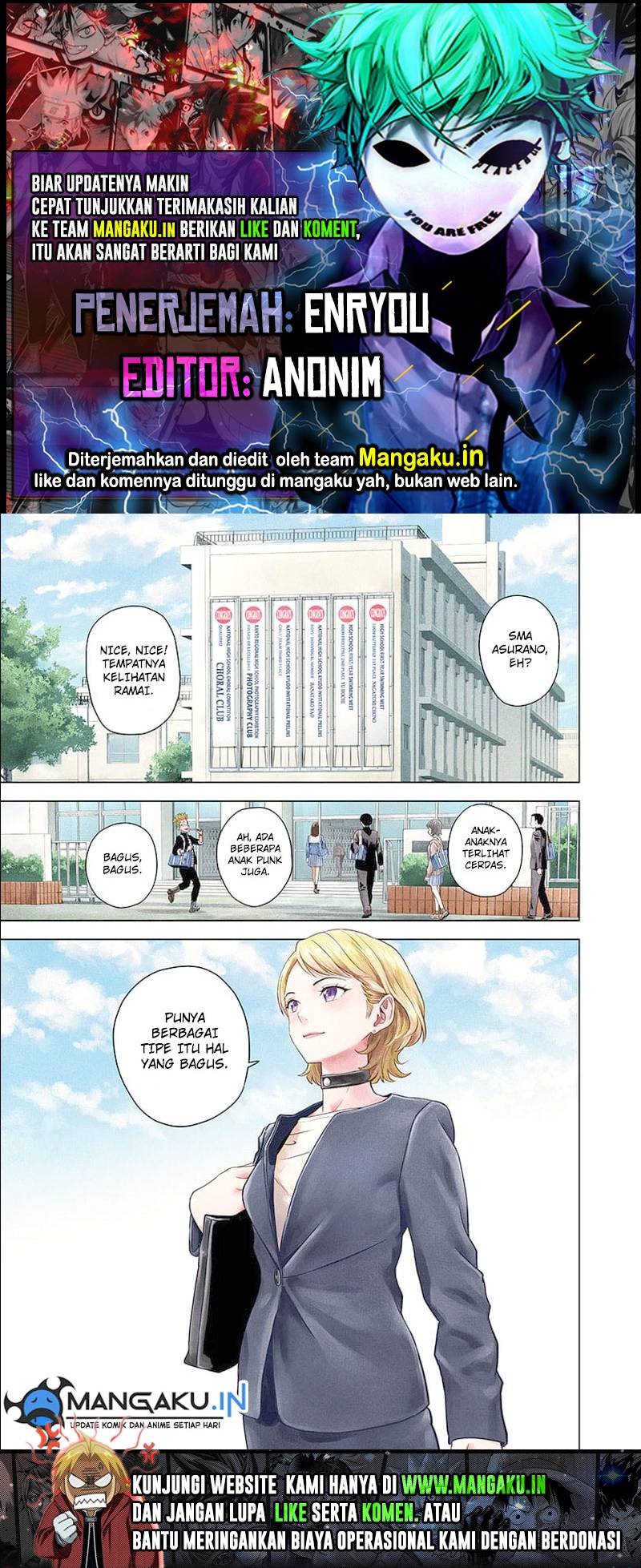 Witch Watch Chapter 95 - halaman 1