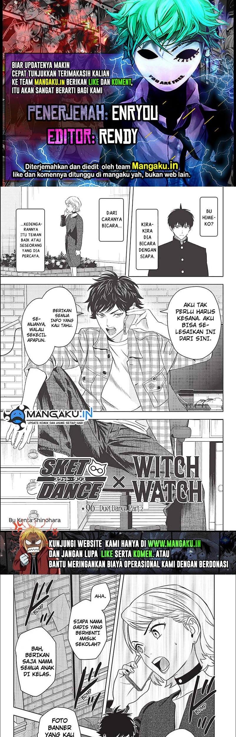 Witch Watch Chapter 96 - halaman 1