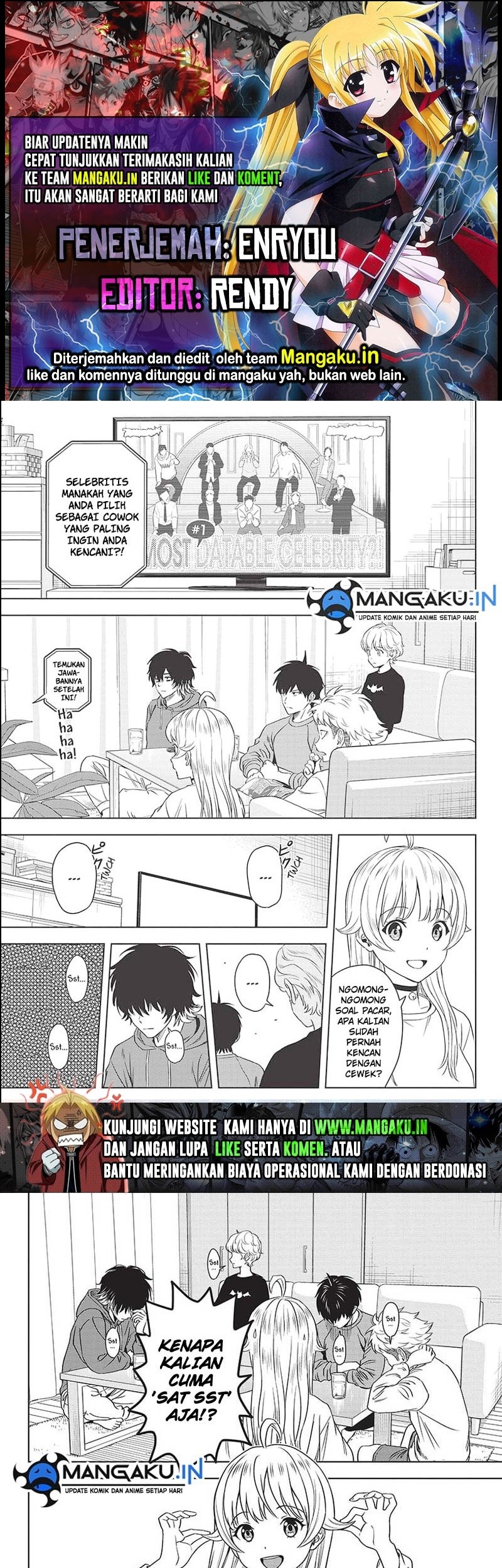 Witch Watch Chapter 98 - halaman 1