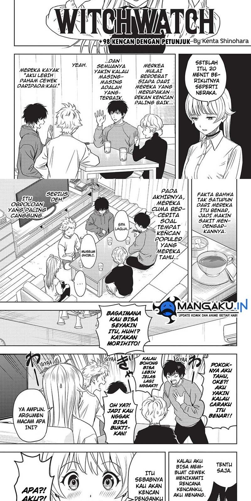 Witch Watch Chapter 98 - halaman 2