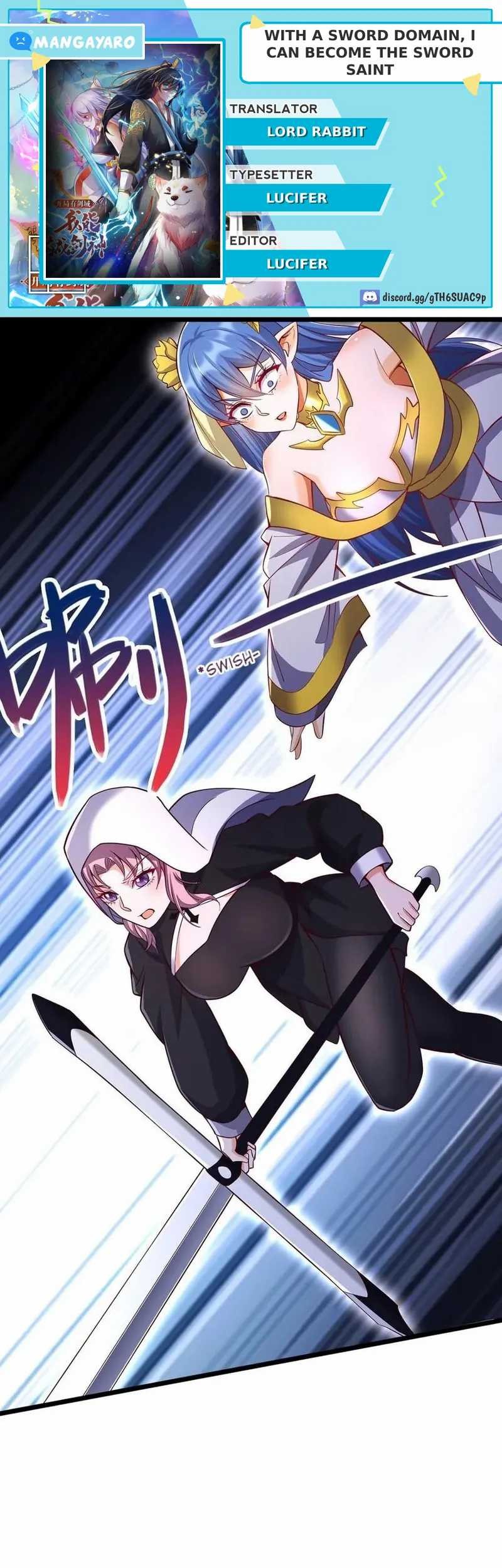 With a Sword Domain, I Can Become the Sword Saint Chapter 101 - halaman 1