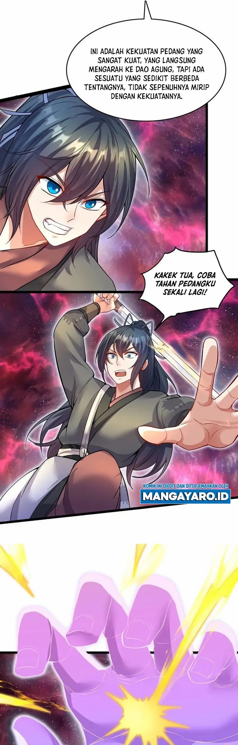 With a Sword Domain, I Can Become the Sword Saint Chapter 105 - halaman 18