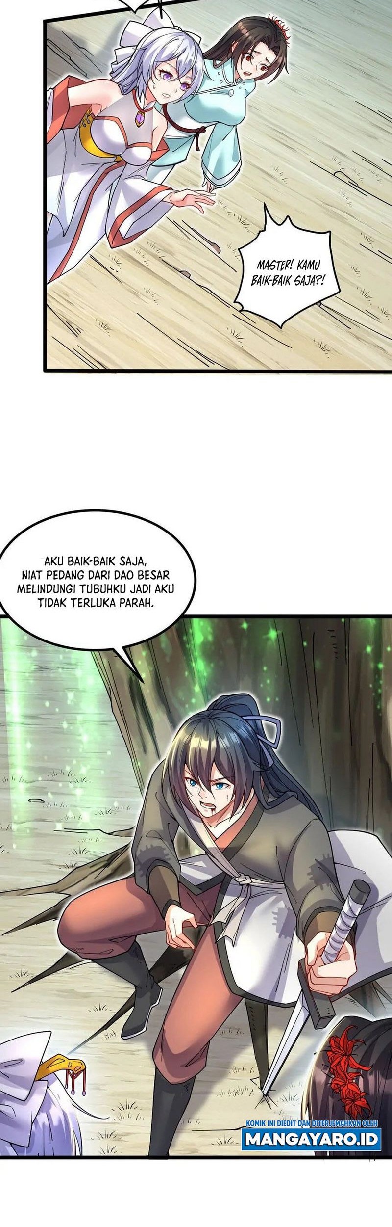 With a Sword Domain, I Can Become the Sword Saint Chapter 106 - halaman 3