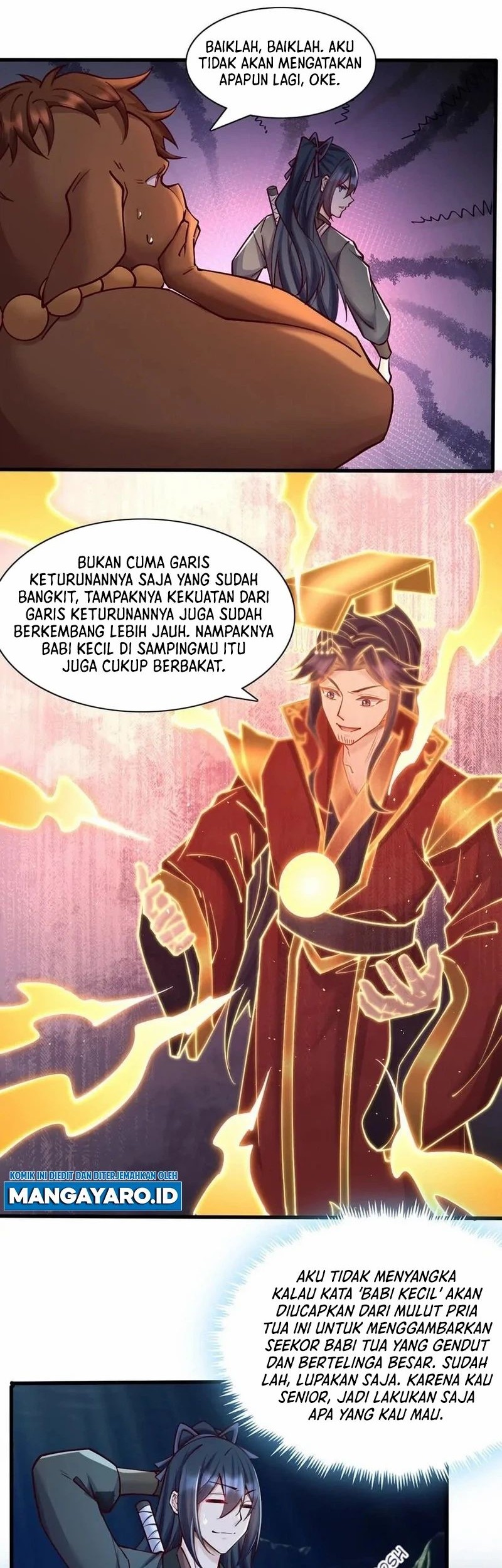 With a Sword Domain, I Can Become the Sword Saint Chapter 110 - halaman 10