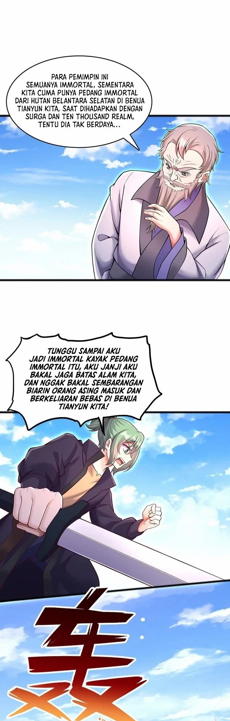 With a Sword Domain, I Can Become the Sword Saint Chapter 111 - halaman 15
