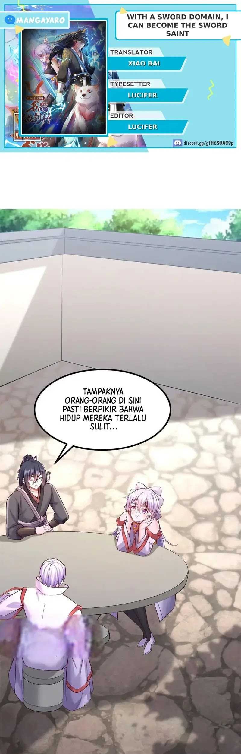 With a Sword Domain, I Can Become the Sword Saint Chapter 128 - halaman 1