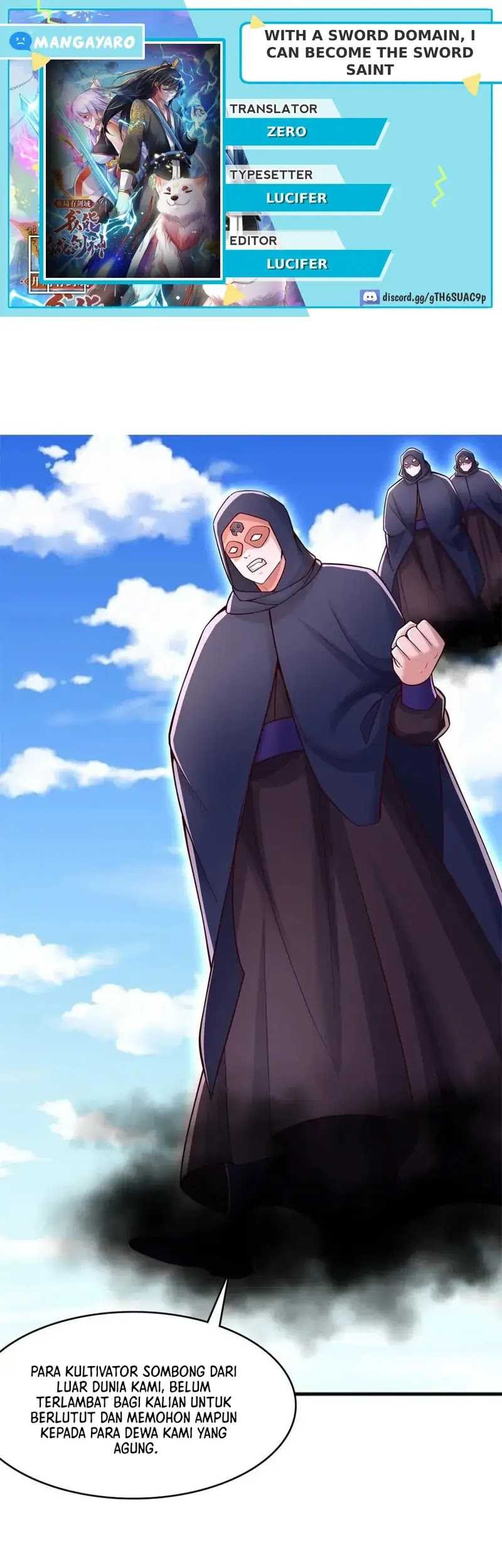With a Sword Domain, I Can Become the Sword Saint Chapter 129 - halaman 1