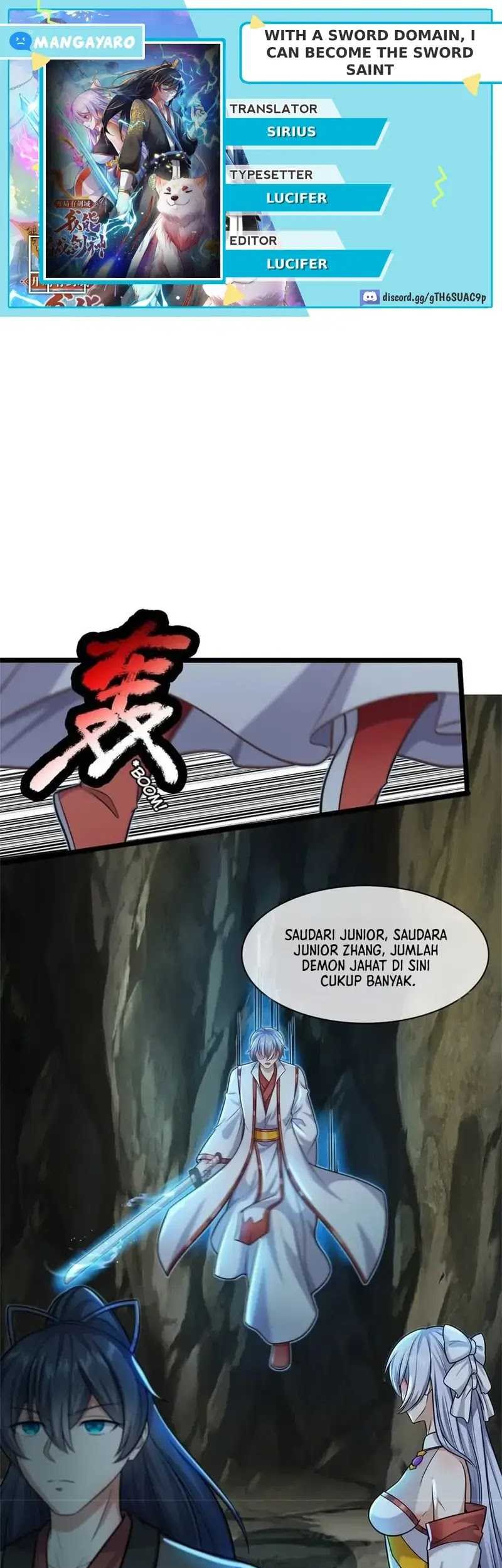 With a Sword Domain, I Can Become the Sword Saint Chapter 132 - halaman 1