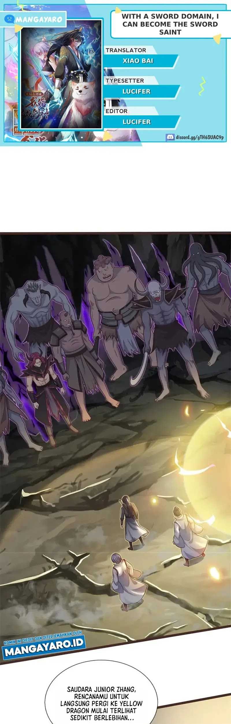 With a Sword Domain, I Can Become the Sword Saint Chapter 133 - halaman 1