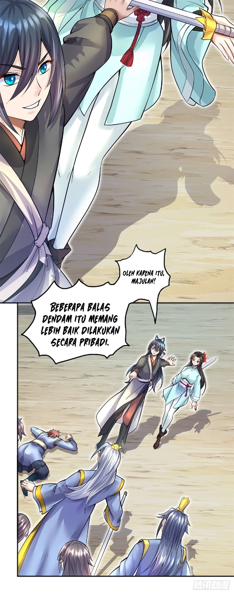 With a Sword Domain, I Can Become the Sword Saint Chapter 21 - halaman 37