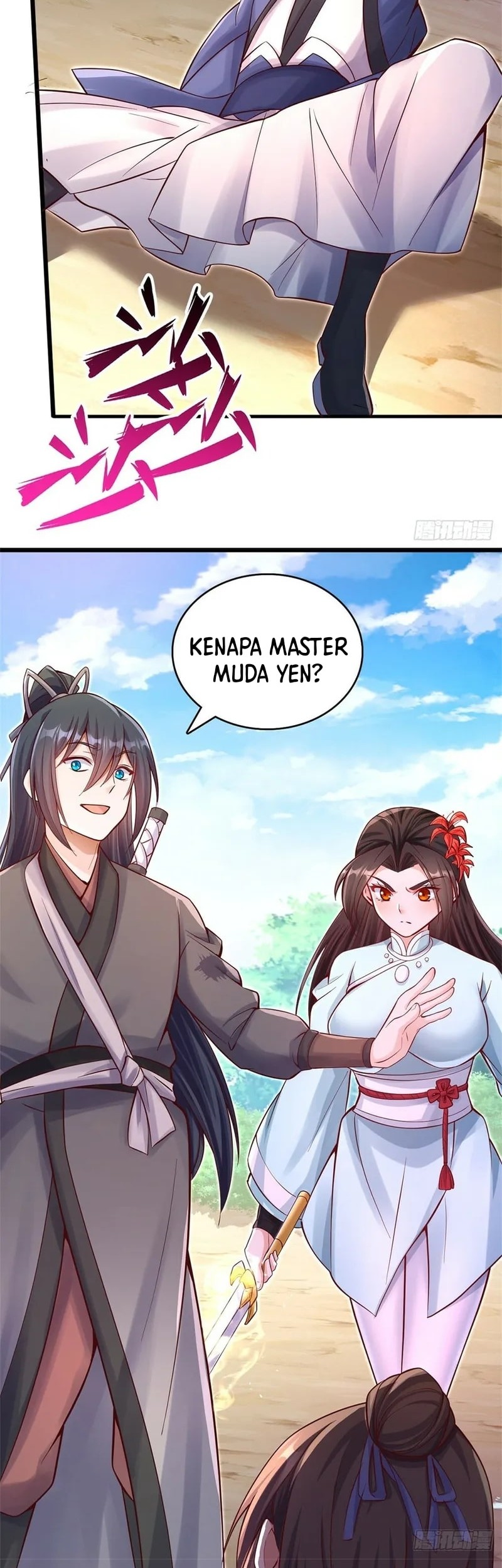 With a Sword Domain, I Can Become the Sword Saint Chapter 32 - halaman 12