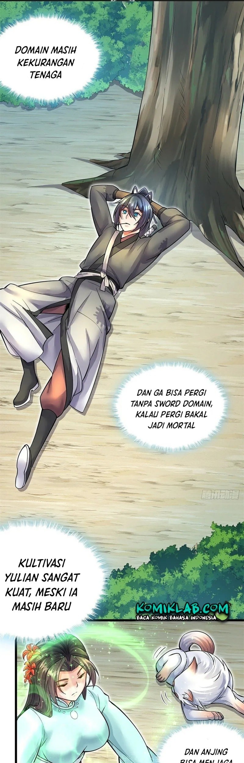 With a Sword Domain, I Can Become the Sword Saint Chapter 33 - halaman 3