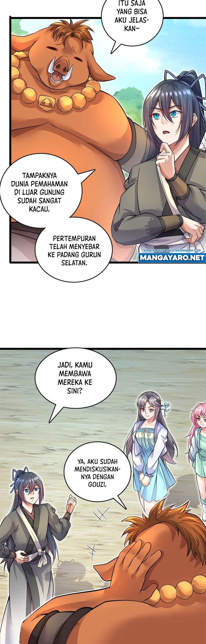 With a Sword Domain, I Can Become the Sword Saint Chapter 44 - halaman 11