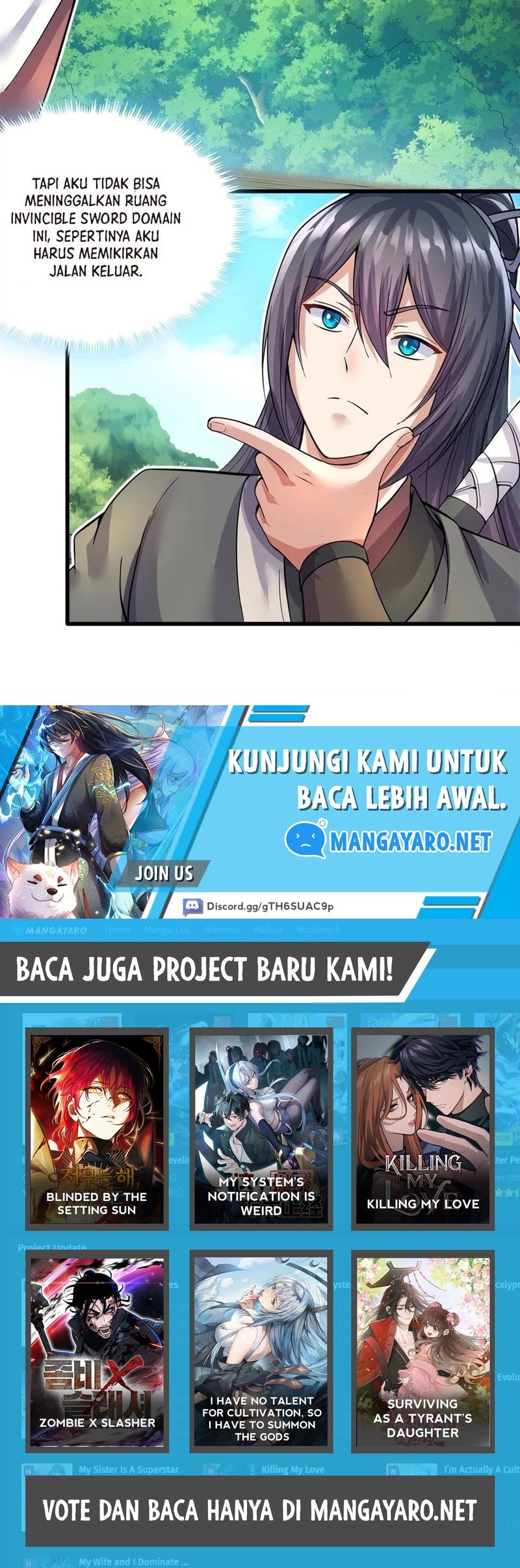 With a Sword Domain, I Can Become the Sword Saint Chapter 46 - halaman 20