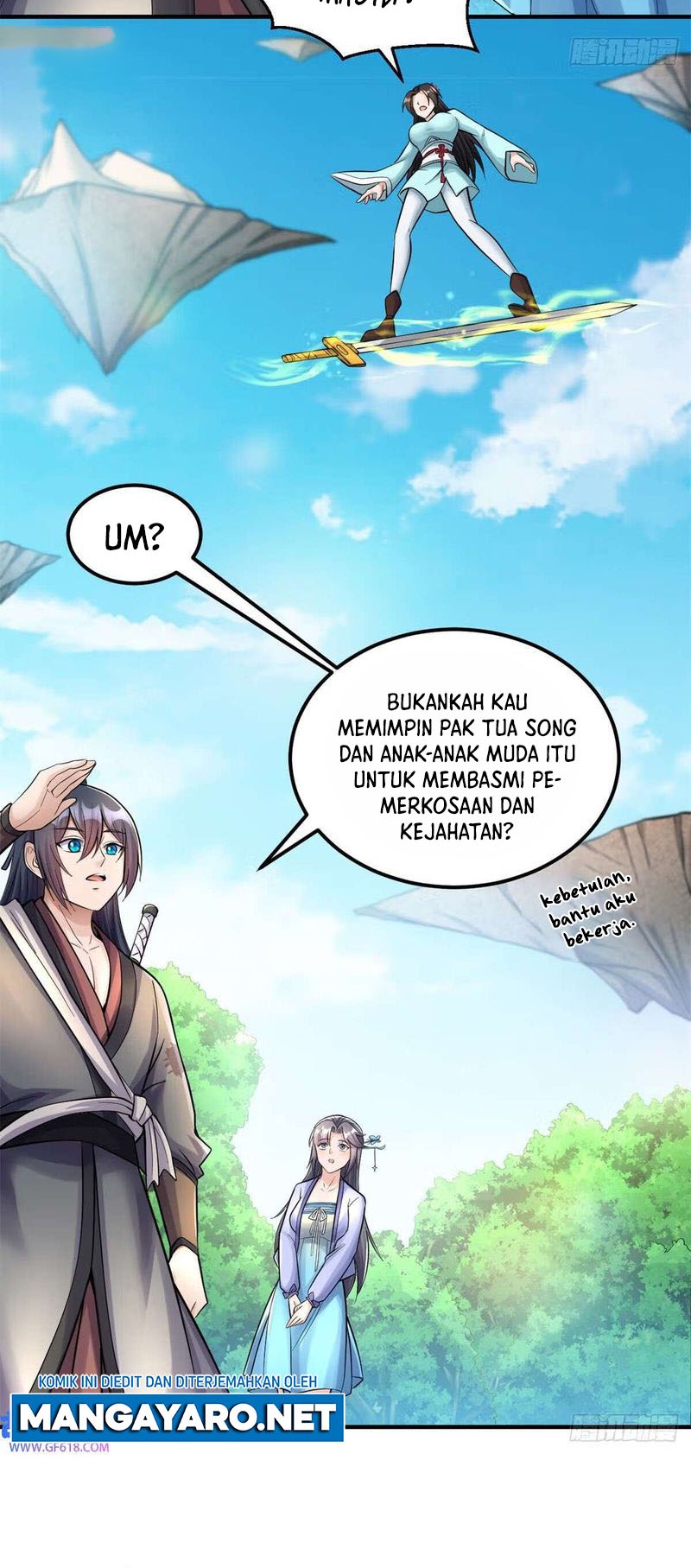 With a Sword Domain, I Can Become the Sword Saint Chapter 54 - halaman 13