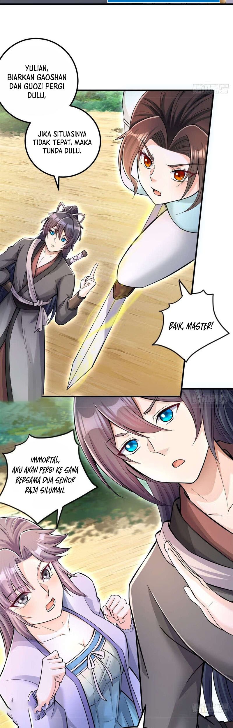 With a Sword Domain, I Can Become the Sword Saint Chapter 54 - halaman 16