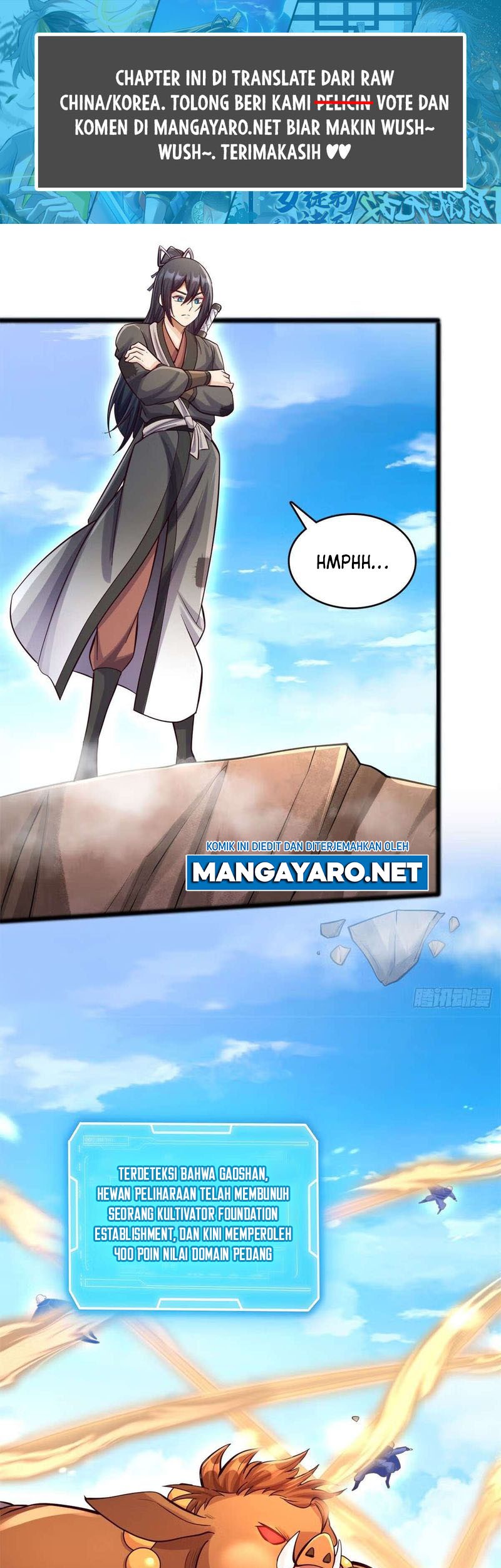 With a Sword Domain, I Can Become the Sword Saint Chapter 54 - halaman 2
