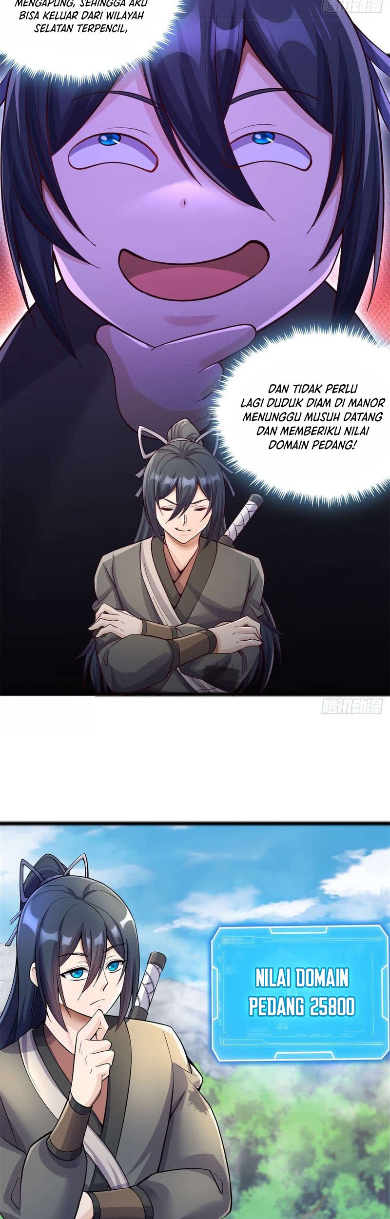 With a Sword Domain, I Can Become the Sword Saint Chapter 54 - halaman 4
