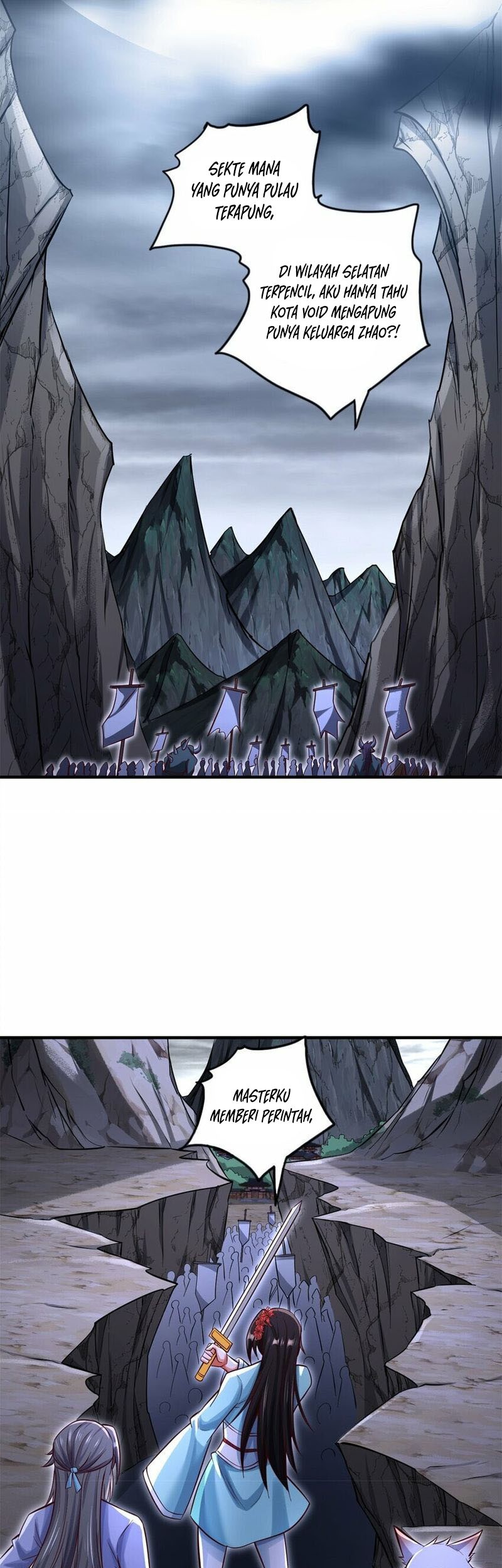 With a Sword Domain, I Can Become the Sword Saint Chapter 55 - halaman 9